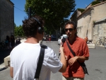 Micro-Trottoir après le concert de Deltas, Arles, 17 Juil 2014